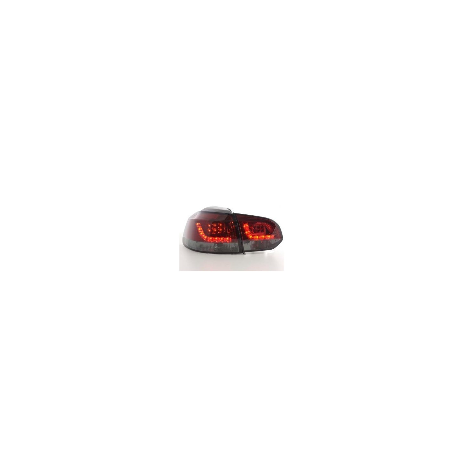 LED taillights set VW Golf 6 type 1K 2008 2012 red black