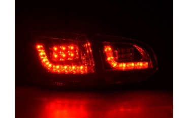 LED taillights set VW Golf 6 type 1K 2008 2012 red black