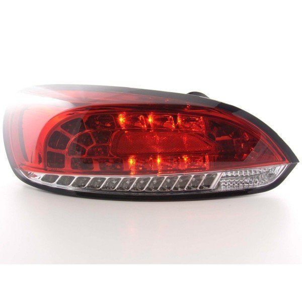 LED taillights set VW Scirocco 3 Type 13 08 red clear