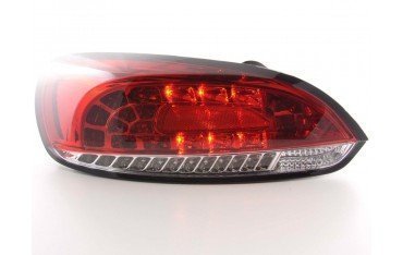 LED taillights set VW Scirocco 3 Type 13 08 red clear