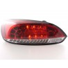 LED taillights set VW Scirocco 3 Type 13 08 red clear