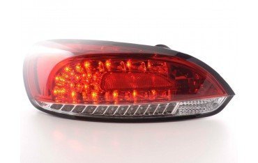 LED taillights set VW Scirocco 3 Type 13 08 red clear