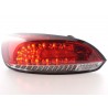 LED taillights set VW Scirocco 3 Type 13 08 red clear