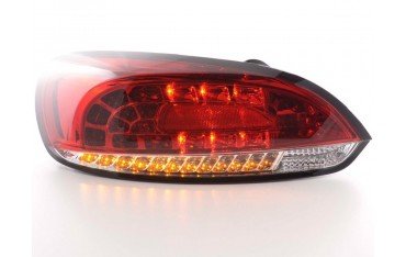 LED taillights set VW Scirocco 3 Type 13 08 red clear