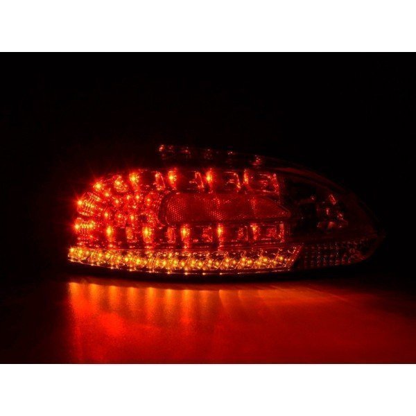 LED taillights set VW Scirocco 3 Type 13 08 red clear