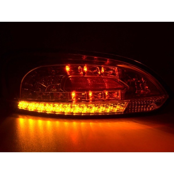 LED taillights set VW Scirocco 3 type 13 08 chrome