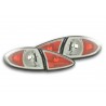 Taillights set Alfa Romeo 147 type 937 00 04 chrome