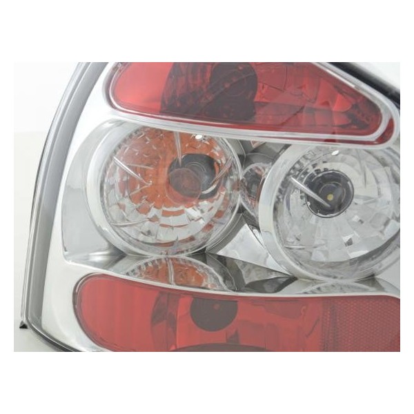 Taillights set Audi A3 type 8L 96 00 chrome
