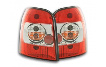 Taillights set Audi A4 Avant type B5 95 00 red white