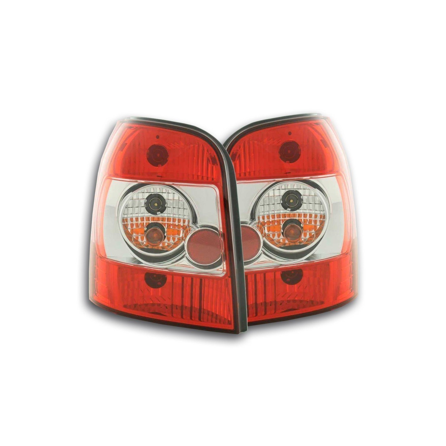 Taillights set Audi A4 Avant type B5 95 00 red white