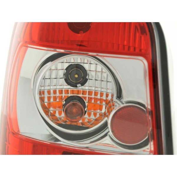 Taillights set Audi A4 Avant type B5 95 00 red white