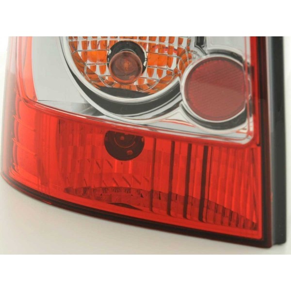 Taillights set Audi A4 Avant type B5 95 00 red white