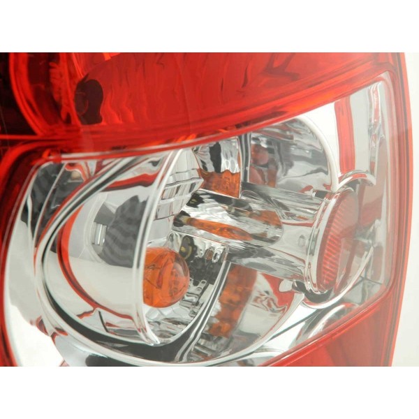 Taillights set Audi A4 Avant type B5 95 00 red white
