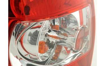 Taillights set Audi A4 Avant type B5 95 00 red white