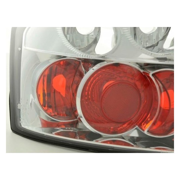 Taillights set Audi A4 Limo type 8E 01 04 chrome