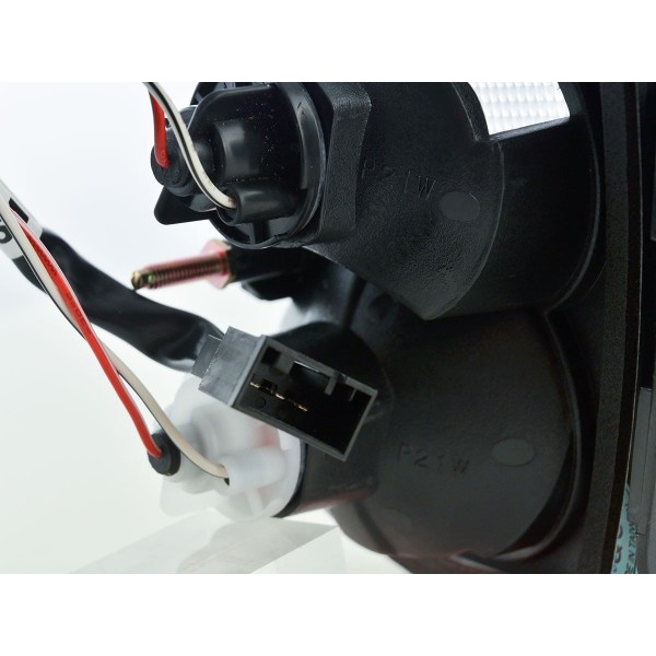 Taillights set BMW 3 series type E46 Limo 98 01 chrome