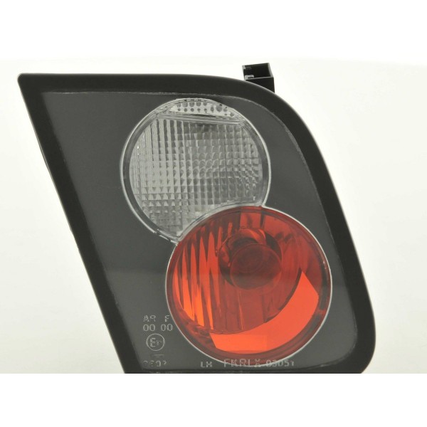 Rear lights set BMW 3 series E46 Limo black inner part for tailgate