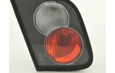 Rear lights set BMW 3 series E46 Limo black inner part for tailgate