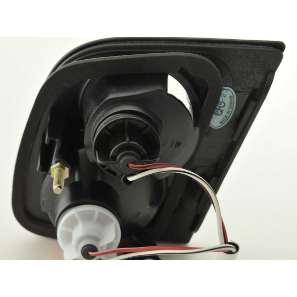 Rear lights set BMW 3 series E46 Limo black inner part for tailgate