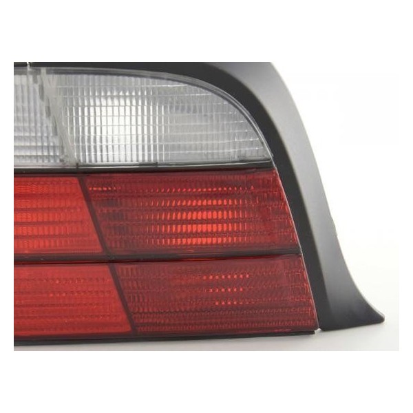 Taillight set BMW 3 Series Coupe type E36 91 98 red white