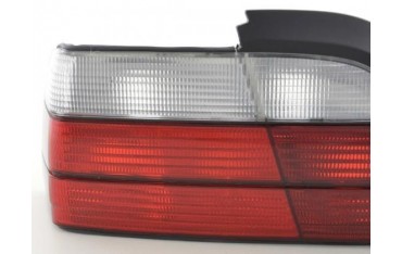 Taillight set BMW 3 Series Coupe type E36 91 98 red white