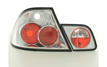 Taillights set BMW 3 Series Coupe type E46 99 02 chrome