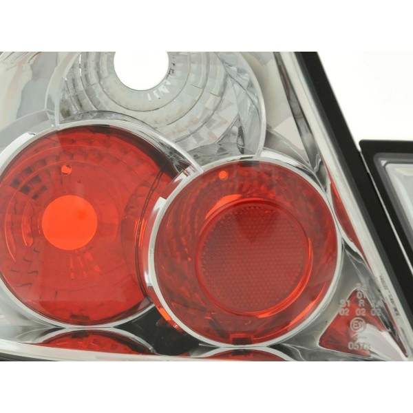 Taillights set BMW 3 Series Coupe type E46 99 02 chrome
