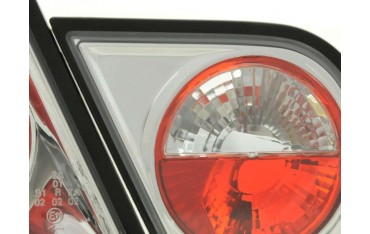 Taillights set BMW 3 Series Coupe type E46 99 02 chrome
