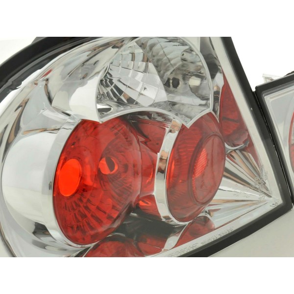 Taillights set BMW 3 Series Coupe type E46 99 02 chrome