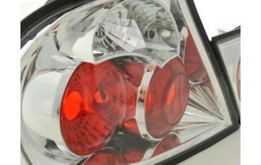 Taillights set BMW 3 Series Coupe type E46 99 02 chrome