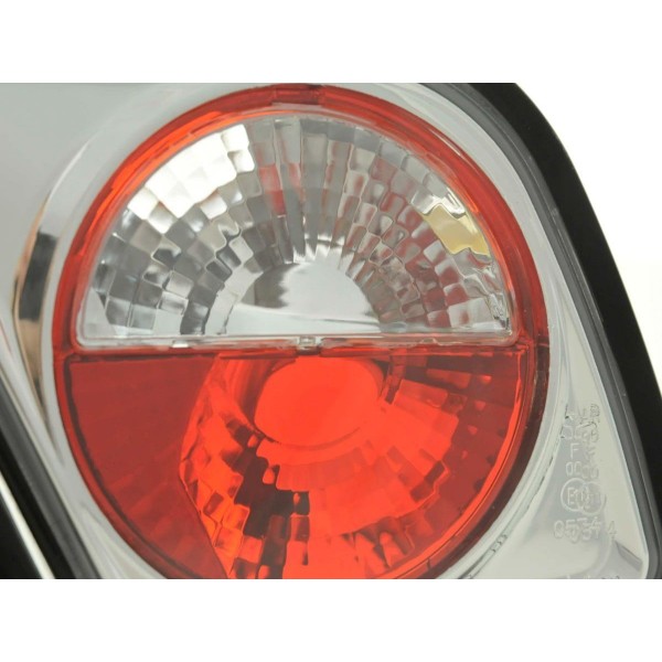 Taillights set BMW 3 Series Coupe type E46 99 02 chrome