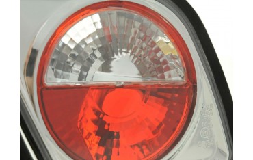 Taillights set BMW 3 Series Coupe type E46 99 02 chrome