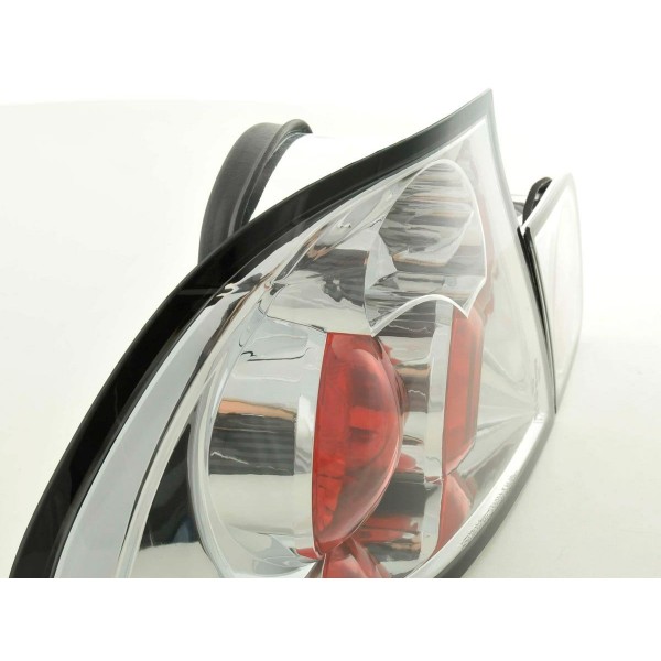 Taillights set BMW 3 Series Coupe type E46 99 02 chrome