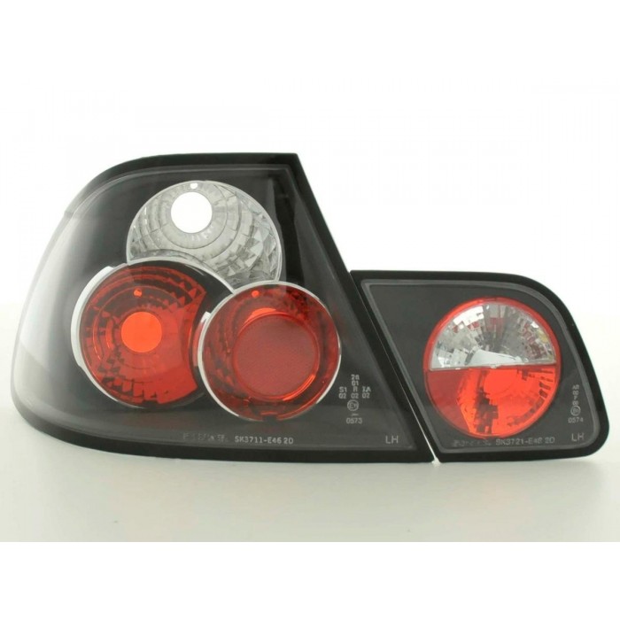 Taillights set BMW 3 Series Coupe type E46 97 02 black