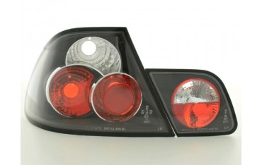 Taillights set BMW 3 Series Coupe type E46 97 02 black