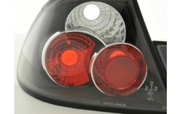 Taillights set BMW 3 Series Coupe type E46 97 02 black