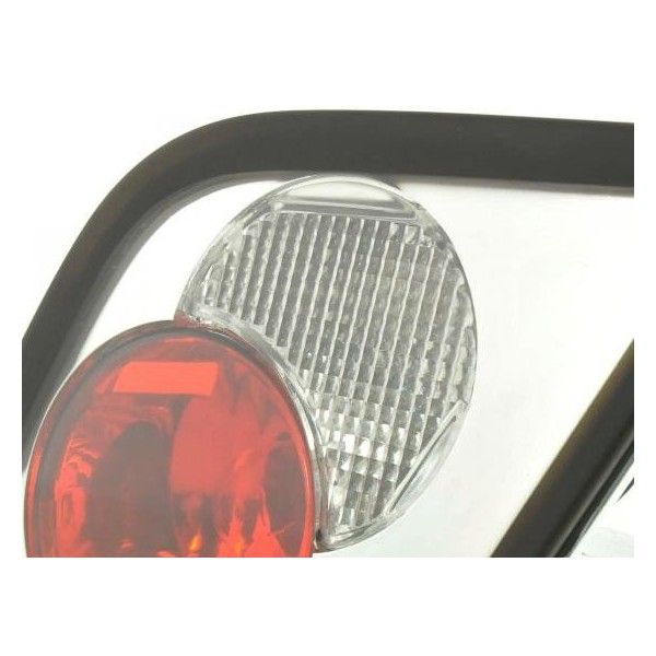 Taillights set BMW 3 Series Coupe type E46 99 02 chrome