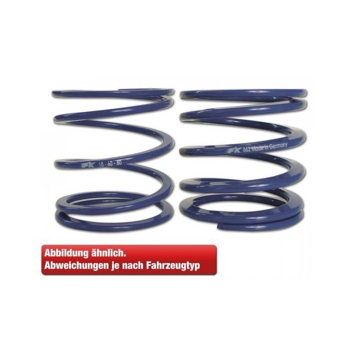 FK racing spare part main spring for FK coilovers spring