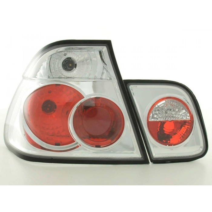 Taillights set BMW 3 series Limo type E46 01 05 chrome