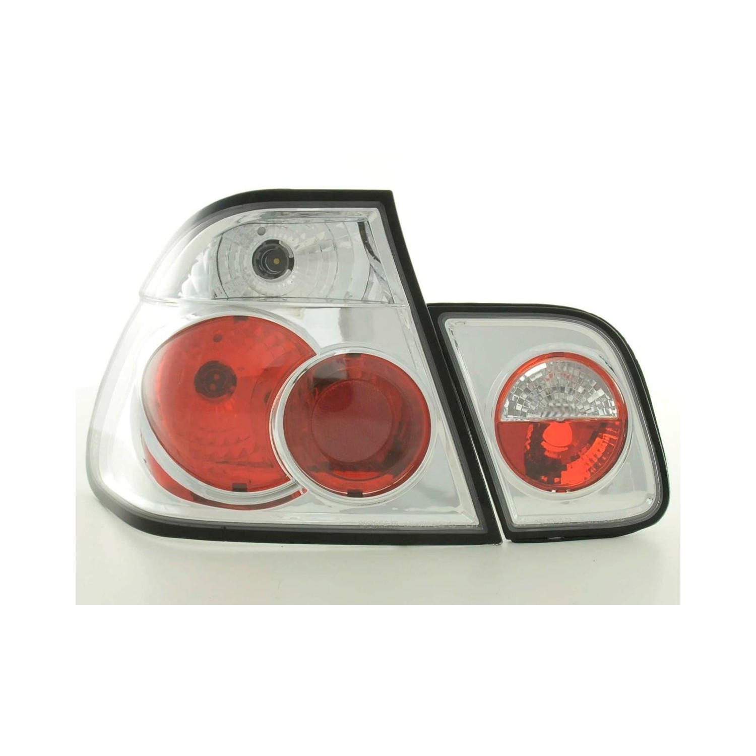 Taillights set BMW 3 series Limo type E46 01 05 chrome