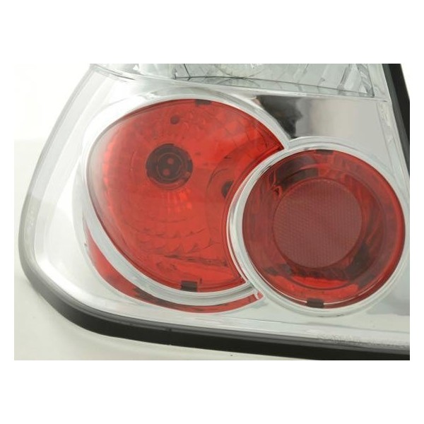 Taillights set BMW 3 series Limo type E46 01 05 chrome
