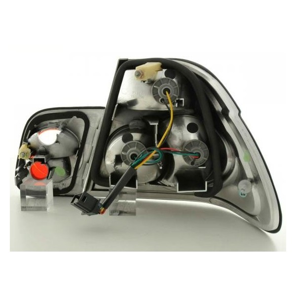 Taillights set BMW 3 series Limo type E46 01 05 chrome