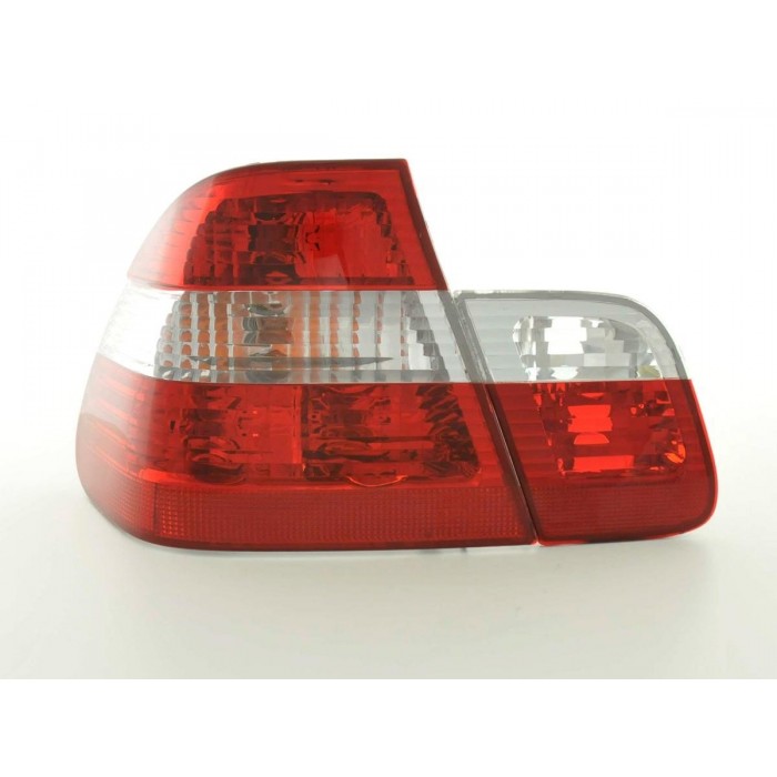 Taillights set BMW 3 series Limo type E46 98 01 white red
