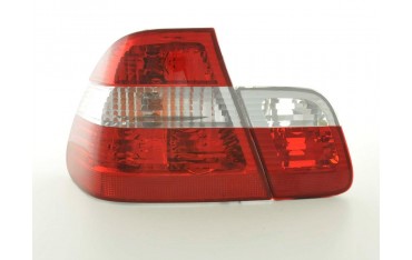 Taillights set BMW 3 series Limo type E46 98 01 white red