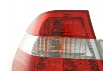 Taillights set BMW 3 series Limo type E46 98 01 white red