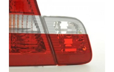 Taillights set BMW 3 series Limo type E46 98 01 white red