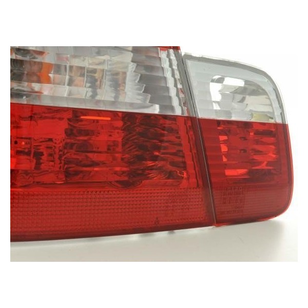 Taillights set BMW 3 series Limo type E46 98 01 white red