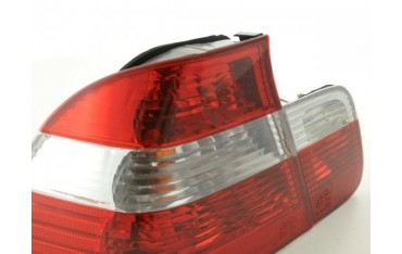 Taillights set BMW 3 series Limo type E46 98 01 white red