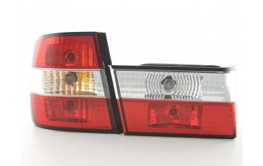 Rear lights BMW 5 Series Limo type E34 88 94 clear red