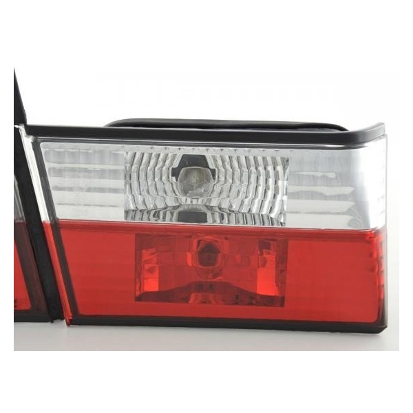 Rear lights BMW 5 Series Limo type E34 88 94 clear red